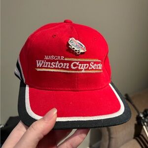 Nascar Red and Black Winston Cup Series Hat